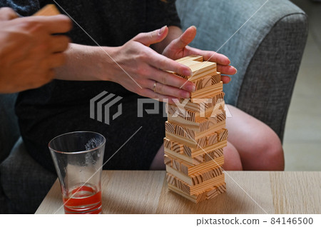 Jumbling tower with clipping path Jumbling tower with clipping path 84146500
