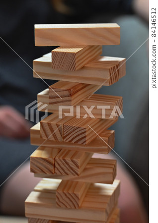 Jumbling tower with clipping path Jumbling tower with clipping path 84146512