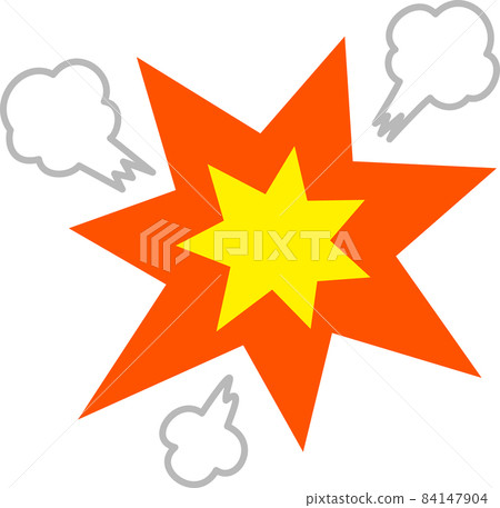 爆炸的滑稽形象 84147904