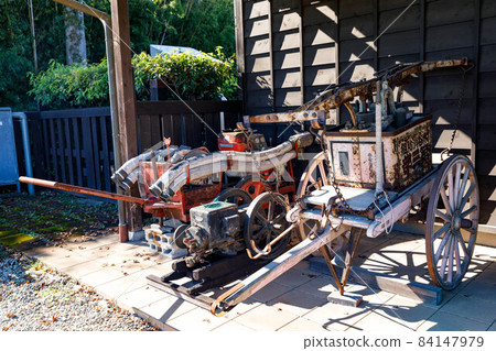 埼玉縣富士見市難波城公園手持消防泵車 84147979