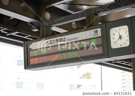 手稻站出發標誌 手稻站出發標誌 84151631