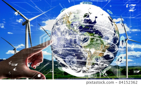 Conceptual environmental conservation and sustainable ESG development Conceptual environmental conservation and sustainable ESG development 84152362