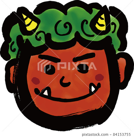 [Akaoni] hand-painted Japanese-style illustration 84153755