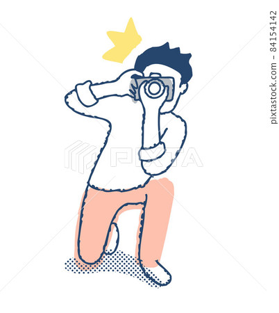 一個人跪著拍照 84154142