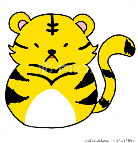 2022年新年賀卡老虎 84154696