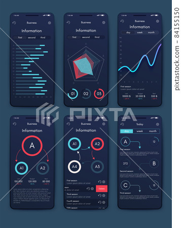 Vector graphics infographics with mobile phone. Template for creating mobile applications, workflow layout, diagram, banner, web design, business reports Vector graphics infographics with mobile phone. Template for creating mobile applications, workflow layout, diagram, banner, web design, business reports 84155150