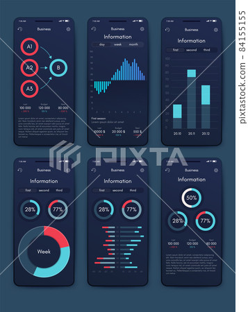 Vector graphics infographics with mobile phone. Template for creating mobile applications, workflow layout, diagram, banner, web design, business reports Vector graphics infographics with mobile phone. Template for creating mobile applications, workflow layout, diagram, banner, web design, business reports 84155155