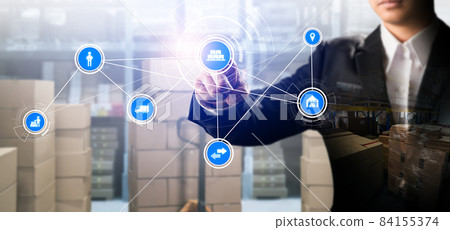 Smart warehouse management system with innovative internet of things technology 84155374