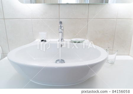 Iron tap with running water Iron tap with running water 84156058
