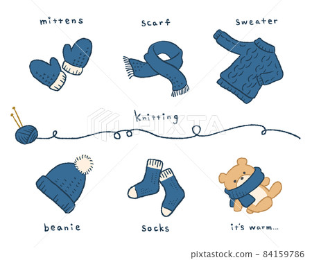 用紗線編織的小物件 84159786