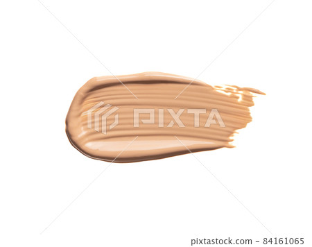 Liquid foundation isolated on white background Liquid foundation isolated on white background 84161065