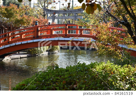 有紅鼓橋的風景 84161519