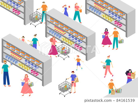 People shopping at the store 84161539