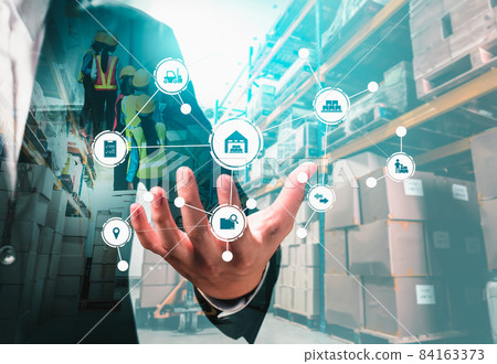 Smart warehouse management system with innovative internet of things technology Smart warehouse management system with innovative internet of things technology 84163373