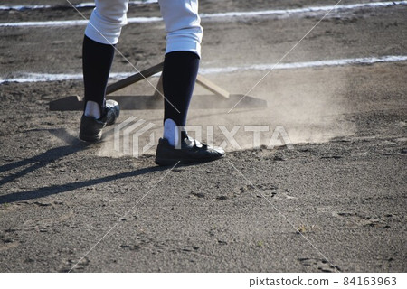 Boys' baseball game landscape Boys' baseball game landscape 84163963