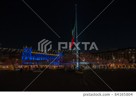 Mexico City Day of the Dead night Mexico City Day of the Dead night 84165804