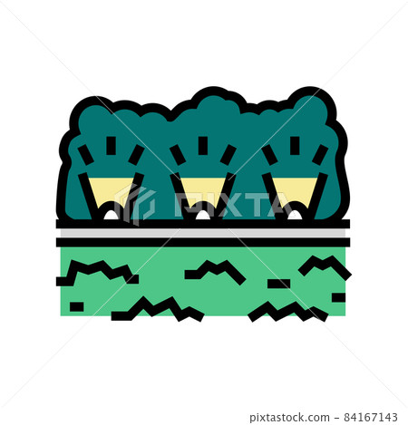 outdoor lighting lamps color icon vector illustration outdoor lighting lamps color icon vector illustration 84167143