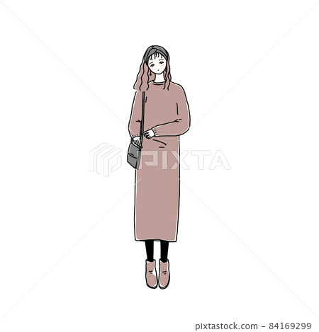 長裙髮帶女(少色) 長裙髮帶女(少色) 84169299