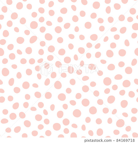 Abstract spotted seamless pattern in pastel colors 84169718