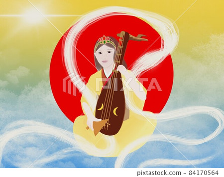 Benzaiten horizontal position Benzaiten horizontal position 84170564