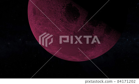Red Moon Moon Space 3D CG background wallpaper Red Moon Moon Space 3D CG background wallpaper 84171202