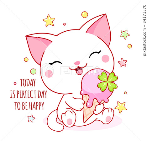 Valentines Day Art Greetings 09 Lovely Kawaii Cat Tapestry