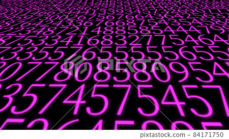 Random Number Backround Number random number random enumeration CG... - Stock Illustration ...