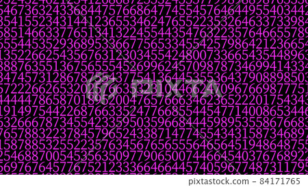Random Number Backround Number random number random enumeration CG... - Stock Illustration ...