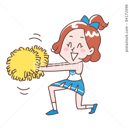 Cheerleader cheering Cheerleader cheering 84172096