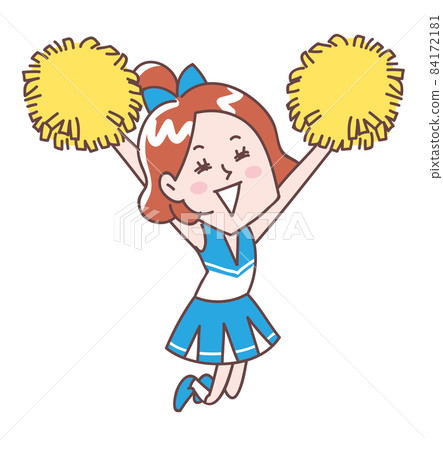 啦啦隊長歡呼 84172181