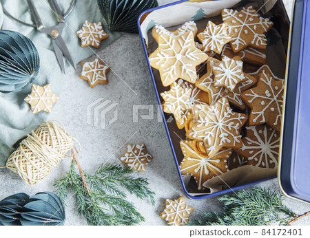 Homemade Christmas cookies Homemade Christmas cookies 84172401