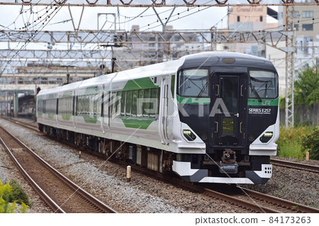 Tokaido Main Line Hiratsuka JR East E257 series 5500 series OM-52 formation (Omiya) 84173263