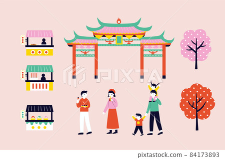 Taiwanese market element collection 84173893