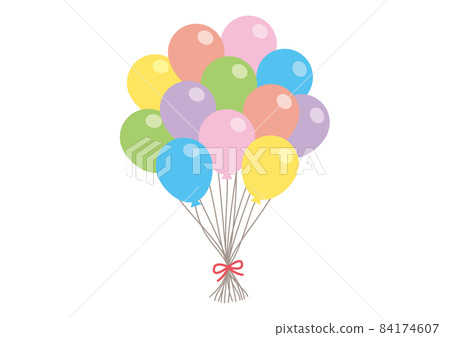 A bunch of balloons 84174607