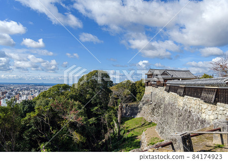 Matsuyama Castle Honmaru scenery Matsuyama Castle Honmaru scenery 84174923