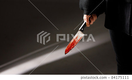 Knife blood blood 84175111