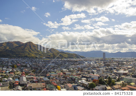 Cityscape of Kaminoyama City, Yamagata Prefecture Cityscape of Kaminoyama City, Yamagata Prefecture 84175328