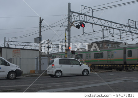 東海道線鎌倉鐵路道口平移 84175835