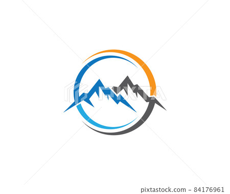 Mountain vector icon illustration 84176961