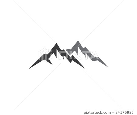 Mountain vector icon 84176985