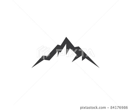 Mountain vector icon 84176986