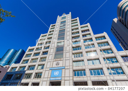 東京聯合國大學澀谷區神宮前街景 東京聯合國大學澀谷區神宮前街景 84177207