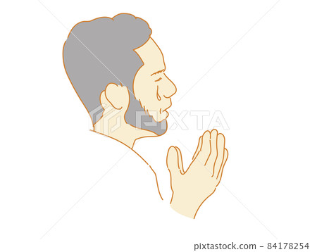 praying for blessings from god Human hands open palm up worship muslim people 84178254