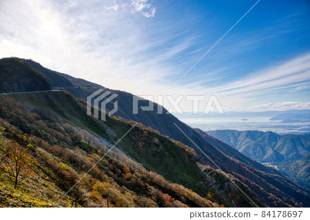 Ibukiyama Driveway Superb view Autumn scenery 2021 Ibukiyama Driveway Superb view Autumn scenery 2021 84178697
