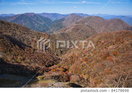 Ibukiyama Driveway Superb view Autumn scenery 2021 84178698