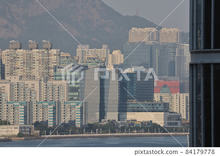 High rise buildings can be seen all over Kowloon  13 Nov 2021 84179778