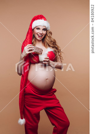 isolated picture of young beautiful pregnant woman isolated picture of young beautiful pregnant woman 84180922