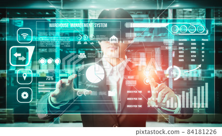 Future virtual reality technology for innovative VR warehouse management 84181226