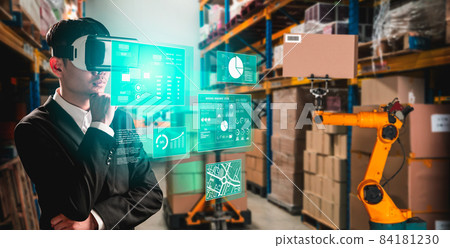 Future virtual reality technology for innovative VR warehouse management 84181230