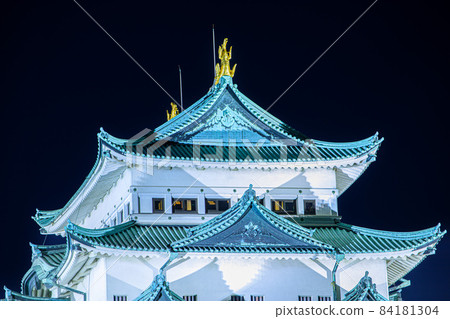 名古屋市燈飾名古屋城 名古屋市燈飾名古屋城 84181304